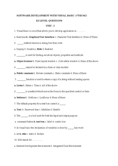 E-Commerce Software- Development-WITH- Visual- Basic-17UEC412 ...