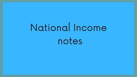 Image result for Class 12 Economics National Income Notes