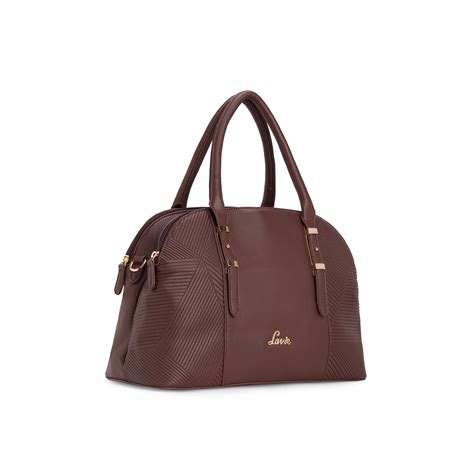 Buy Lavie Mirna Medium Dome Satchel Bag (Brown) Online