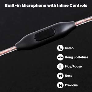 AUDIOCULAR RC4 Replacement Cable for KZ IEMs, 0.75mm 2-Pin Copper ...