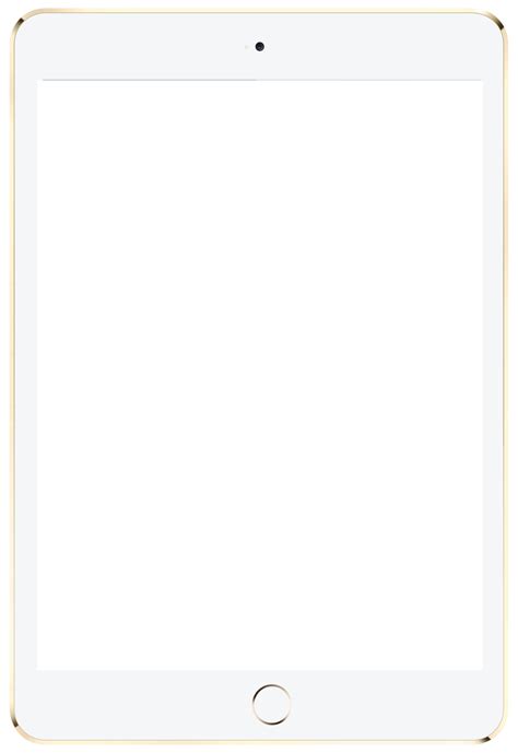 White Ipad Transparent Png