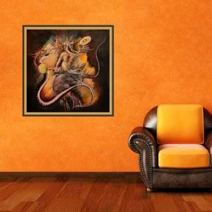 Impression Wall 61 cm Impression Wall Shree Ganesha Vinyl Wall Stickers ...