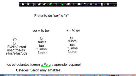 Forms Of Ser In Preterite at Maureen Baker blog