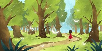 Image result for Spring Forest Cartoon