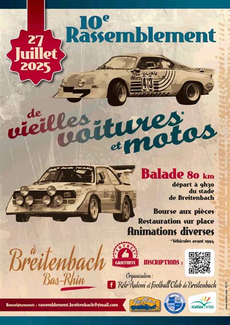 10ᵉ Rassemblement de Vieilles Voitures & Motos + Bourse de Pièces ...