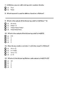 Image result for Computer Science Python Interactive Summary Answers