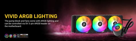 Ant Esports ICE-360 ARGB CPU Liquid Cooler