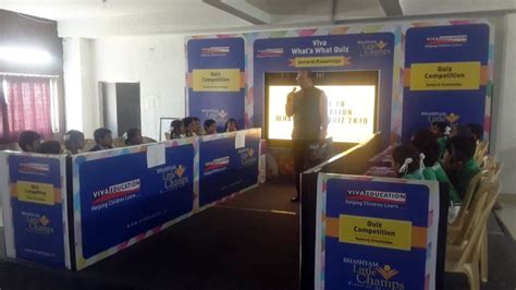 Viva Events | What's What GK Quiz at Bhashyam Little Champs in Kakinada ...
