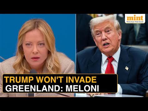 Italys Meloni Reveals Why Trump Wont Launch Military Action Against ...