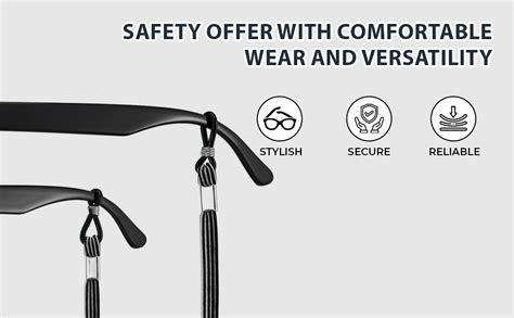 Buy HASTHIP® 4Pcs Specs Holder Strap for Women Men Adjustable Specs ...