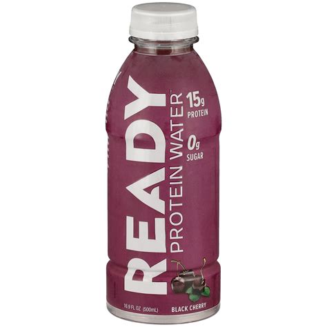 Ready Black Cherry Protein Water - Shop Water at H-E-B