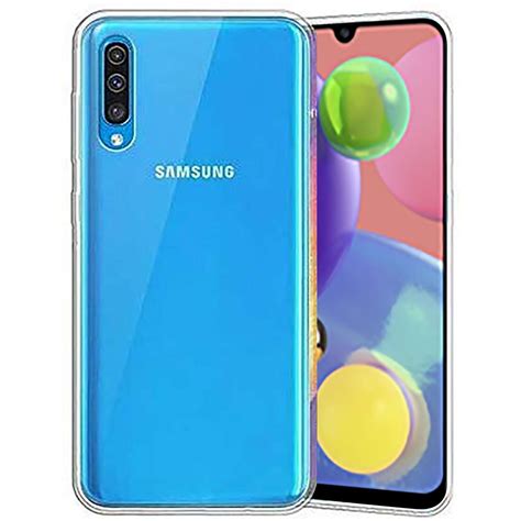 Casotec Soft TPU Back Case Cover for Samsung Galaxy A70s - Clear