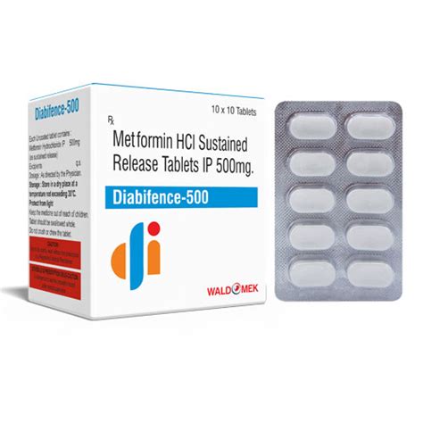 Diabifence-500 Tablets Gelmek Healthcare Pvt. Ltd