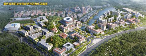 学校总规划图-重庆建筑科技职业学院