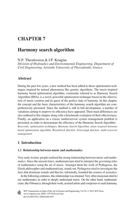 Image result for Harmony Search Algorithm