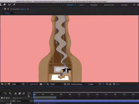 After Effects: Smoke Effect Using Wave Warp