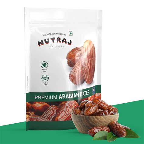 Buy Nutraj Arabian Dates 500 GM Online at Best Prices