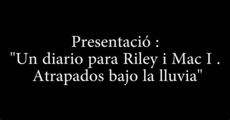 Presentació del llibre "Un diario para Riley i Mac I" de Claudia ...
