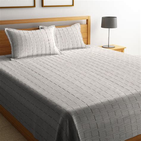 Buy PORTICO Melange Printed 3-Pc. King Size Bedsheet Set- 274 X 274 cm ...