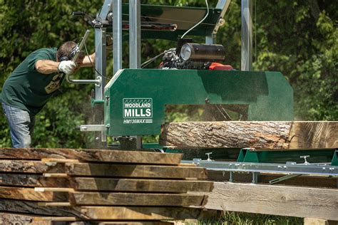 What Does a Sawmill Do - Woodland Mills Canada