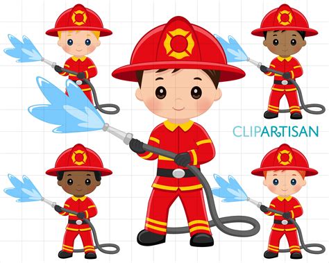 Fireman Clip Art