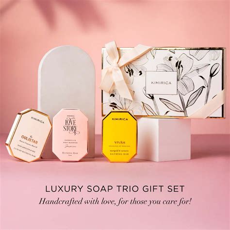 Buy Kimirica Luxury Soap Trio Gift Set Online - Kimirica