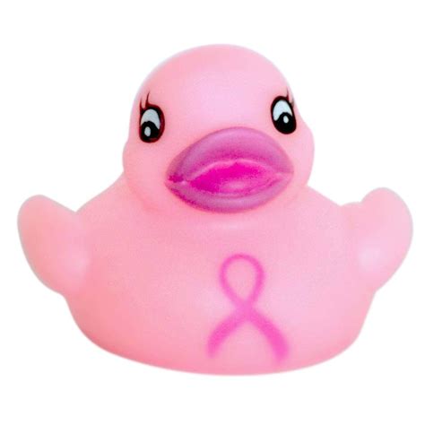 Pink Ribbon Rubber Duck- Rubber Ducks For Sale In Bulk