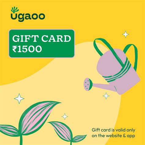 Buy Plant Gift Card Online | Plant Gifts | Ugaoo