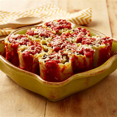 Baked Lasagna Rolls Recipe   RAGÚ