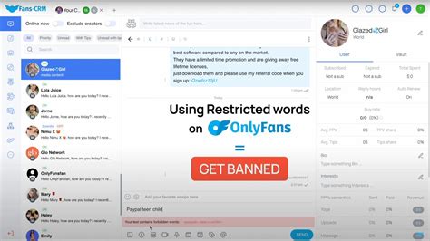 Onlyfans Restricted Word Checker