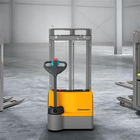 Electric pallet stackers