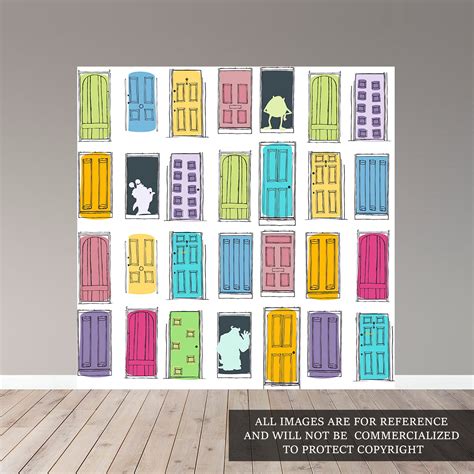 Monsters Inc Doors Printables