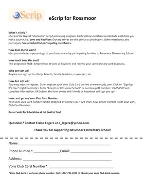 Fillable Online losal eScrip for Rossmoordocx - losal Fax Email Print ...