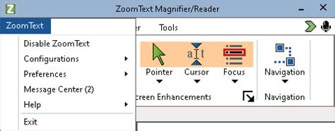ZoomText Tutorial 的图像结果