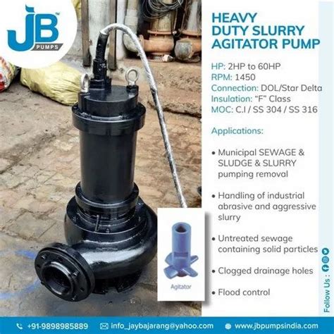 Submersible Slurry Pumps-JBSL Series - Heavy Duty Submersible Slurry ...