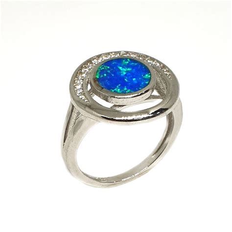 Buy quality 925 Sterling Silver Round Shape Designer Ring MGA - LRS3372 ...