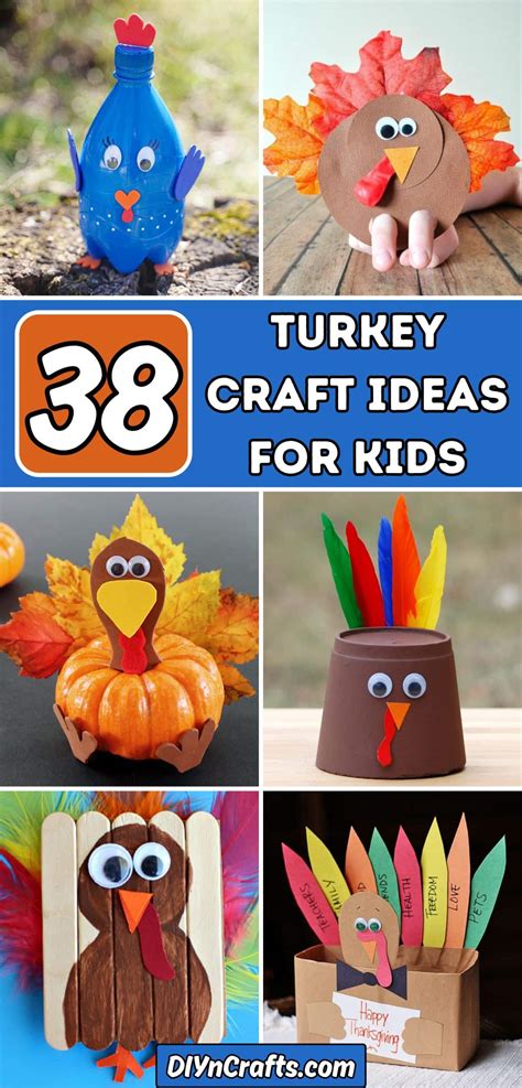 38 Turkey Craft Ideas for Kids - DIY & Crafts