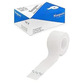 MCP Healthcare Quality Neopore Surgical Paper Tape, 1 Inch, 12 Rolls ...