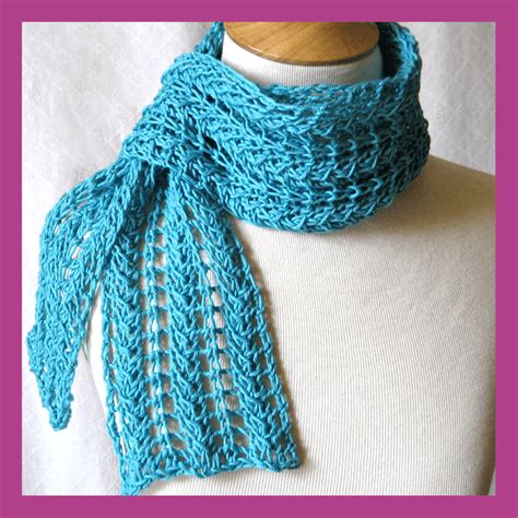 Lace Scarf Knitting Tutorial 的图像结果