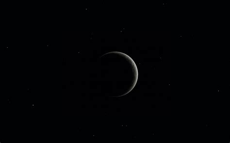 Download wallpaper 3840x2400 moon, space, black, stars 4k ultra hd 16: ...