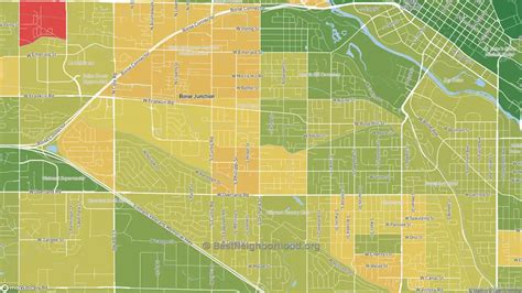 Image result for Boise Bench Map