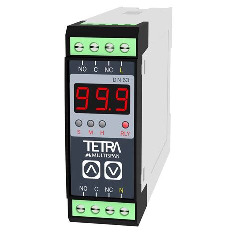 DIN -63 | Timer | Din rail Display-Blind Timer