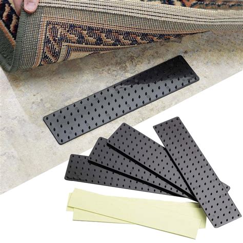 Grippers For Rugs On Carpet Revolutionary Non Slip Rug Tabs Kit | Ace