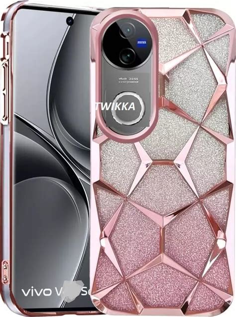 TWIKKA for Vivo V50 5G / V50e 5G Stylish Gradient Glitter Case Luxury ...