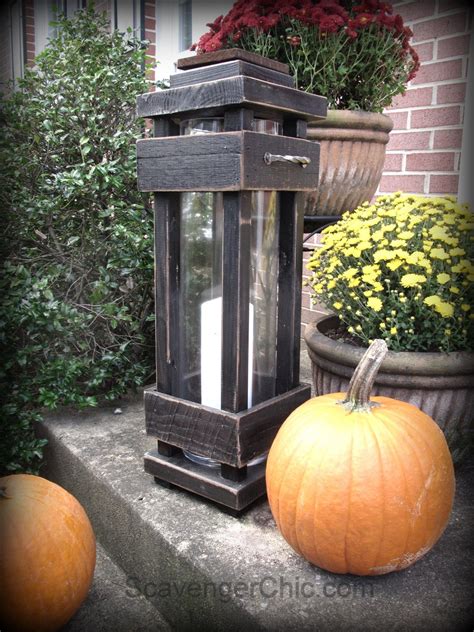 DIY Exterior Porch/ Floor Lantern Porch Lanterns, Tall Lanterns, Diy ...