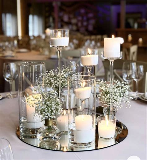 Candle Wedding Centerpieces, Wedding Arrangements, Wedding Table ...
