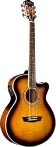 Washburn Festival EA15 Mini Jumbo Cutaway, Acoustic Electric Guitar ...