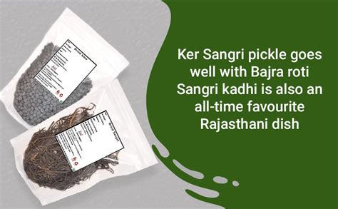 Food Library Combo of Rajasthani Dried Sangri + Ker, 200g Each : Amazon ...