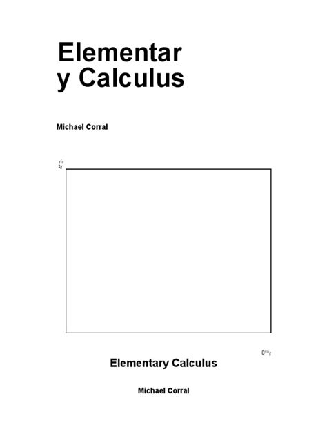 Image result for Elementary Calculus Examples
