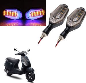 COMICAL Front, Rear LED Indicator Light for Piaggio Vespa LX Price in ...